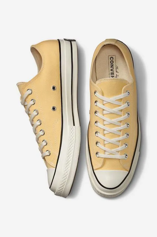 Converse plimsolls Chuck 70 OX Sunny yellow color