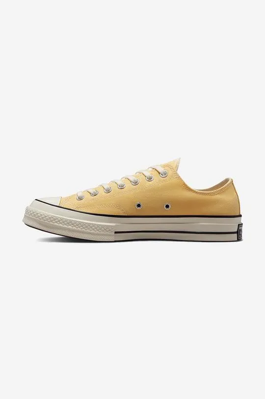 Converse plimsolls Chuck 70 OX Sunny yellow color