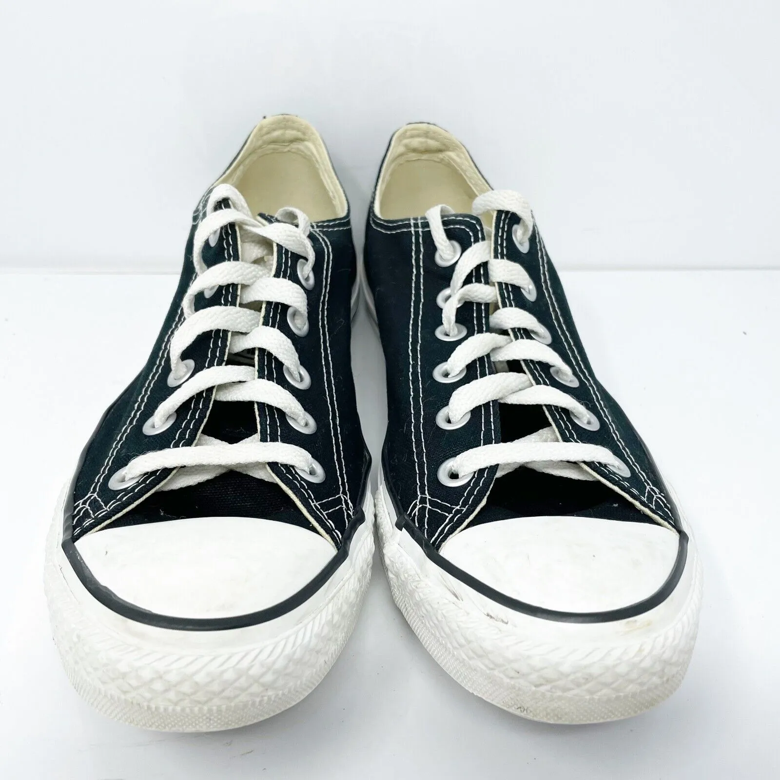 Converse Unisex CT All Star Ox M9166 Black Casual Shoes Sneakers Size M 8 W 10