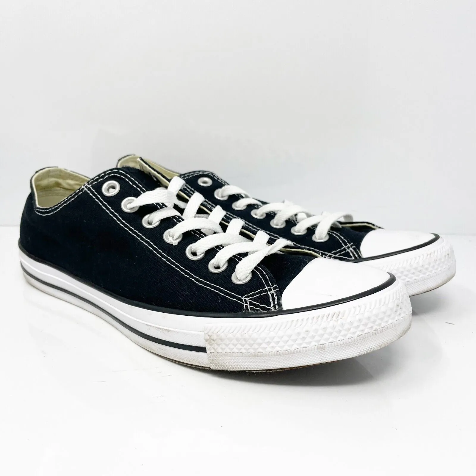 Converse Unisex CT All Star Ox M9166 Black Casual Shoes Sneakers Size M 9 W 11