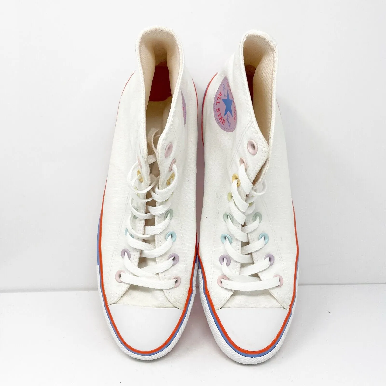 Converse Womens Chuck Taylor All Star Hi 567299C White Casual Shoes Sneakers 11