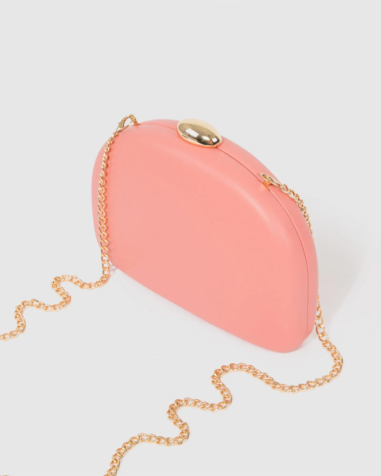 Coral Mia Clutch Bag