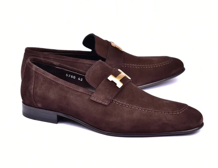 Corrente Suede Loafer Brown
