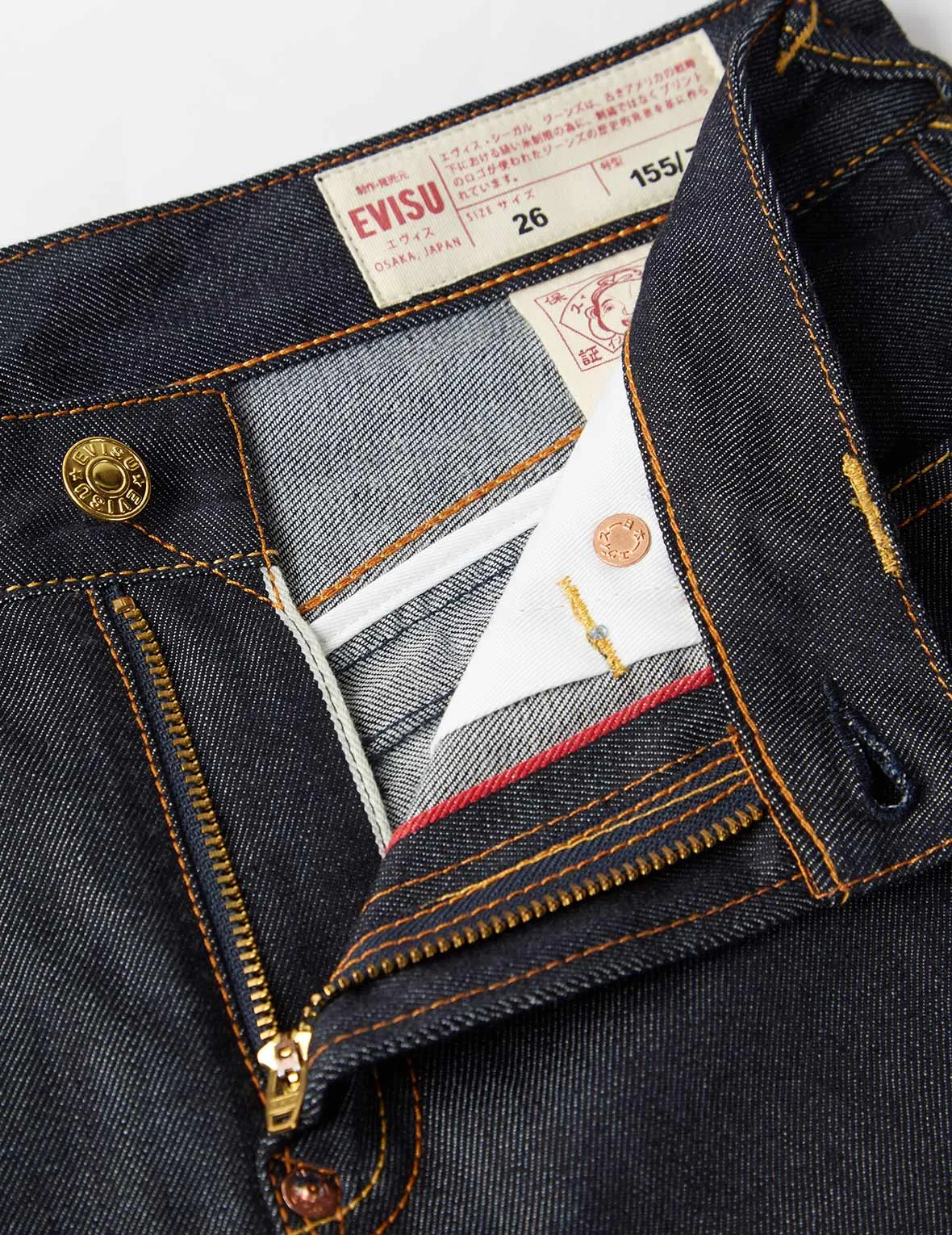 Crane Embroidered Gradated Daicock Boyfriend Jeans