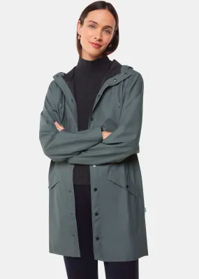 Dark Grey Rains Long Jacket