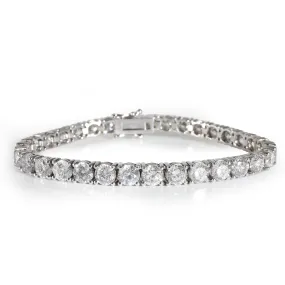 Diamond Tennis Bracelet in 14K White Gold 16.65 ctw