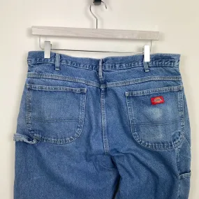 dickies blue jeans 38x32