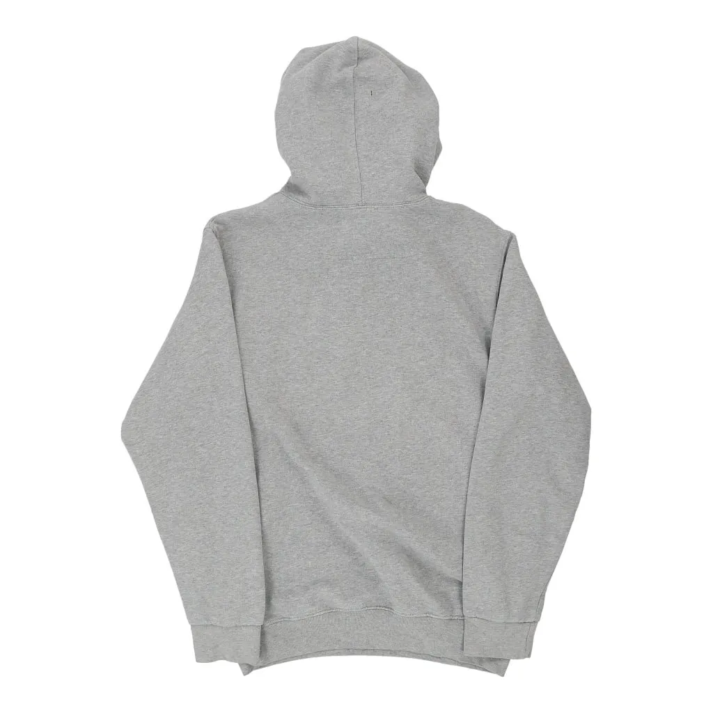 Diesel Graphic Hoodie - Medium Grey Cotton Blend