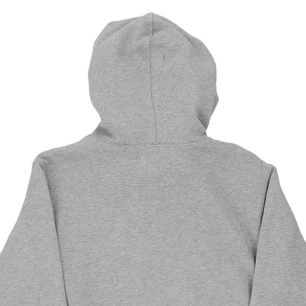 Diesel Graphic Hoodie - Medium Grey Cotton Blend