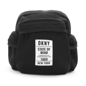 Dkny Black Backpack With Logos For Girls And Teen