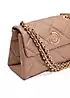 Dune London Duchess Medium Leather Quilt Shoulder Bag
