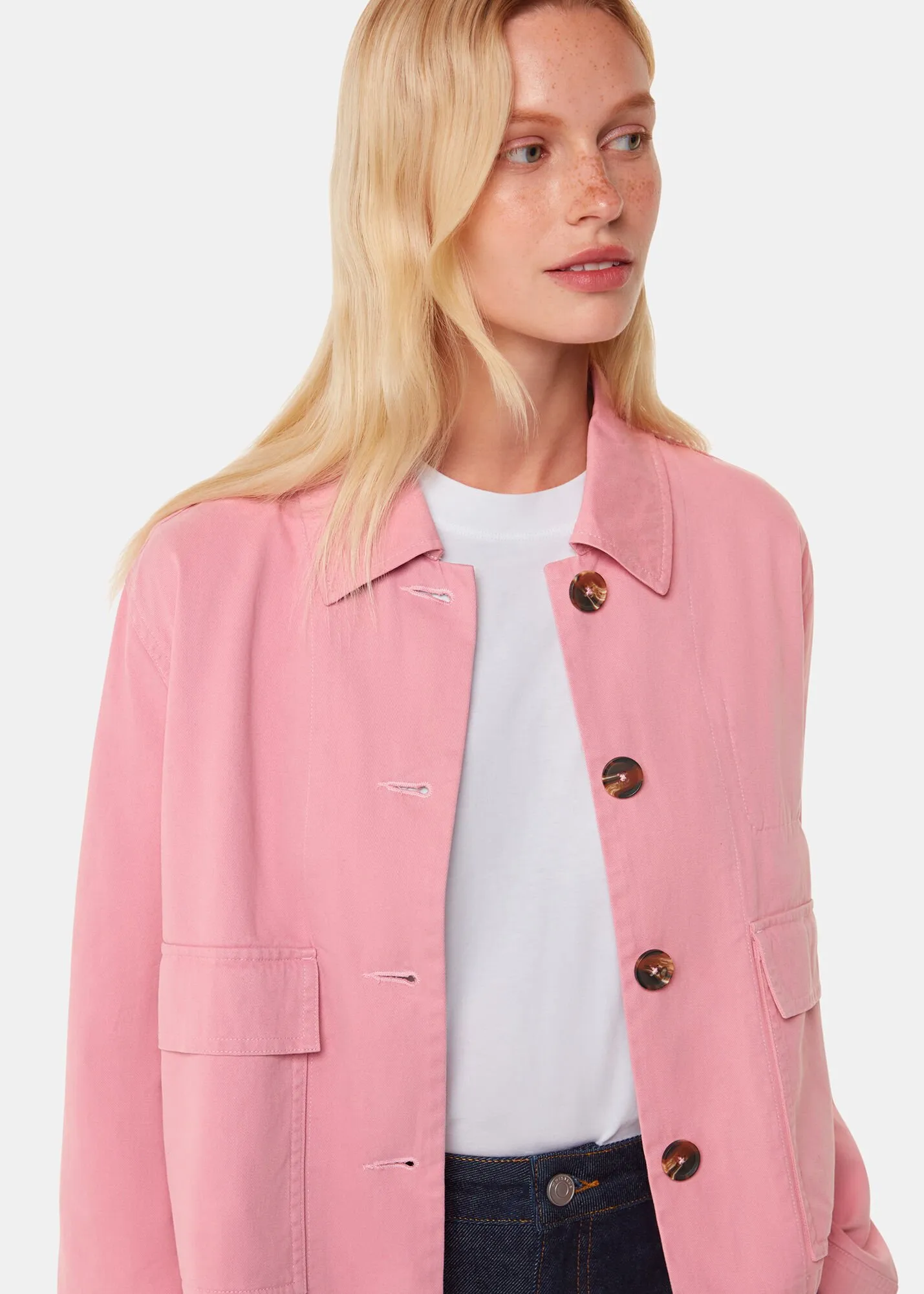 Dusty Pink Marie Casual Jacket