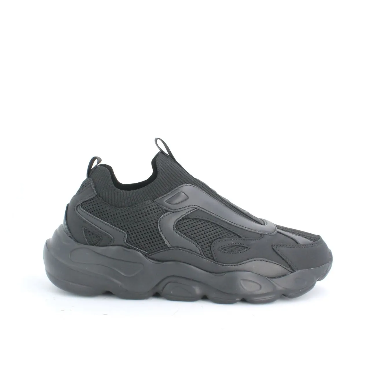 ECOLITEKNIT TRAINERS - BLACK