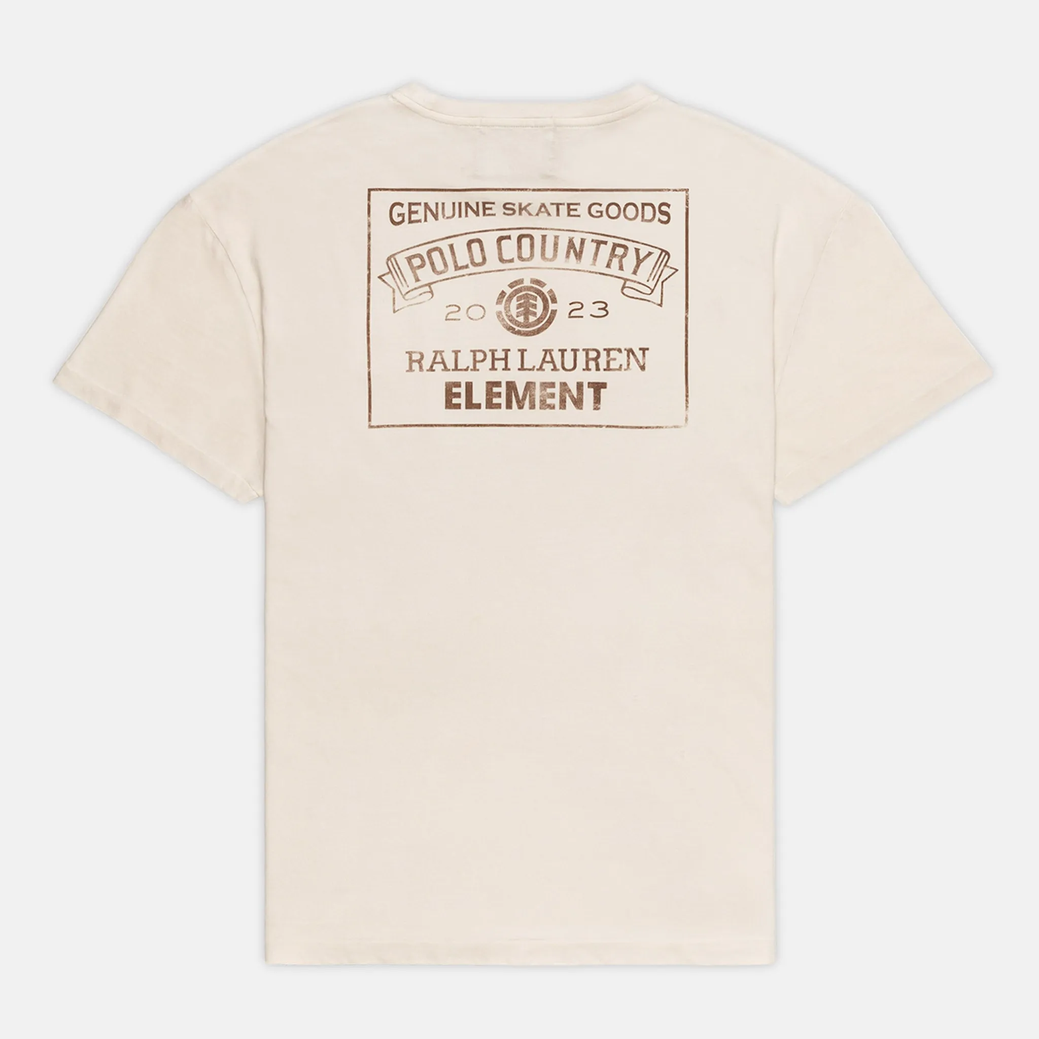 Element Skateboards - Polo Ralph Lauren T-Shirt - Natural