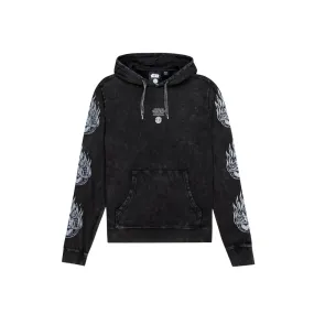 Element x Star Wars Deathstar Hoodie Washed Black F1HOD6ELF2