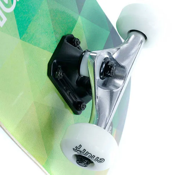 Enuff Skateboards Geometric Factory Complete Skateboard Green 8