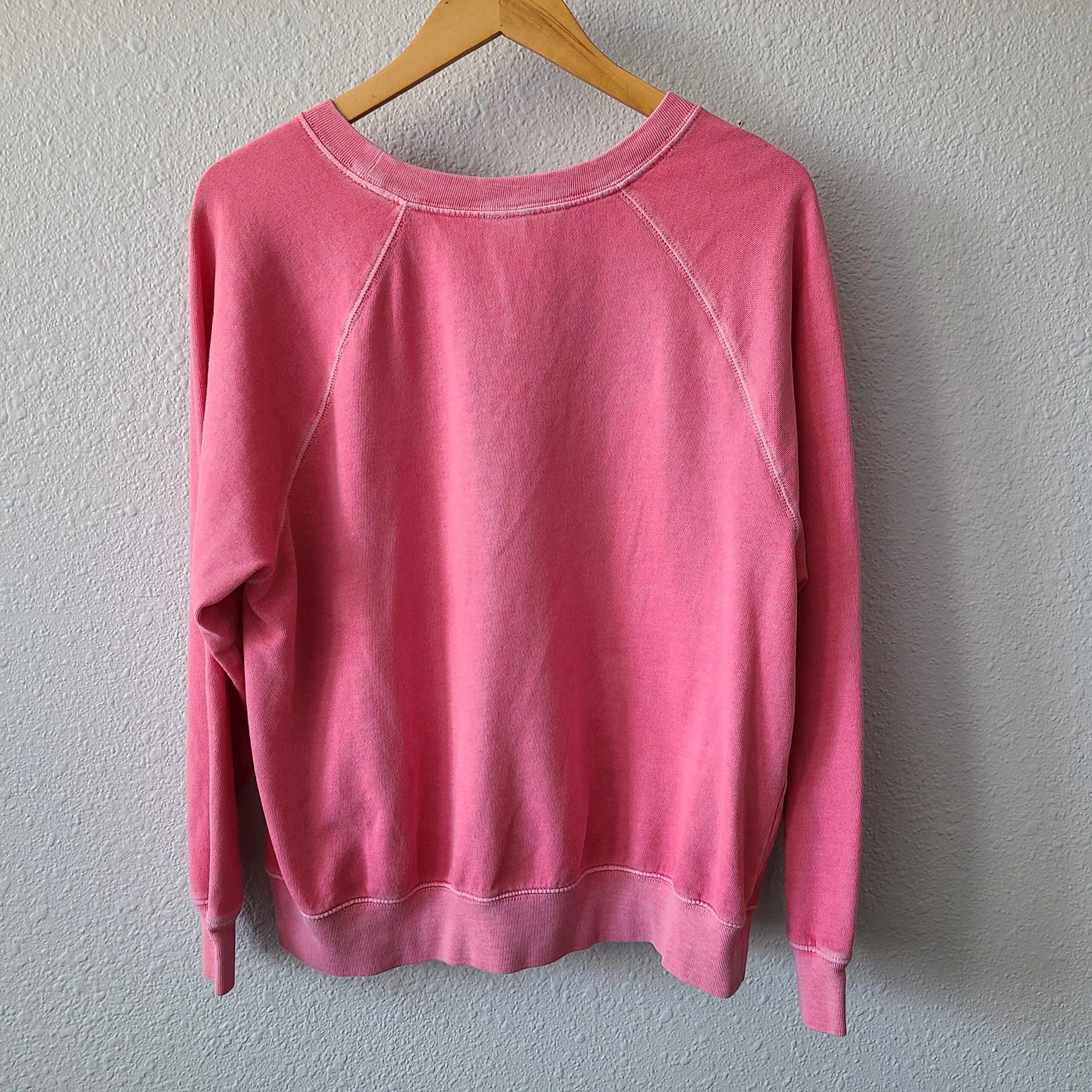 Field Mouse and Vintage Quilt Piece Pink Sweatshirt