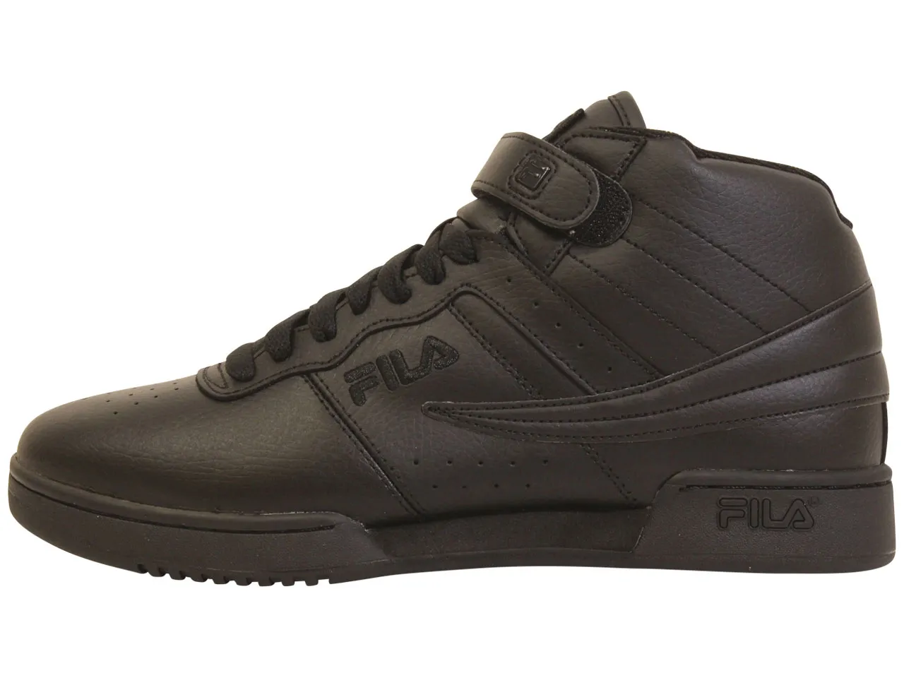 Fila Men's F-13V Basketball Sneakers High Top Black/Black/Black Sz: 9 1VF059LX