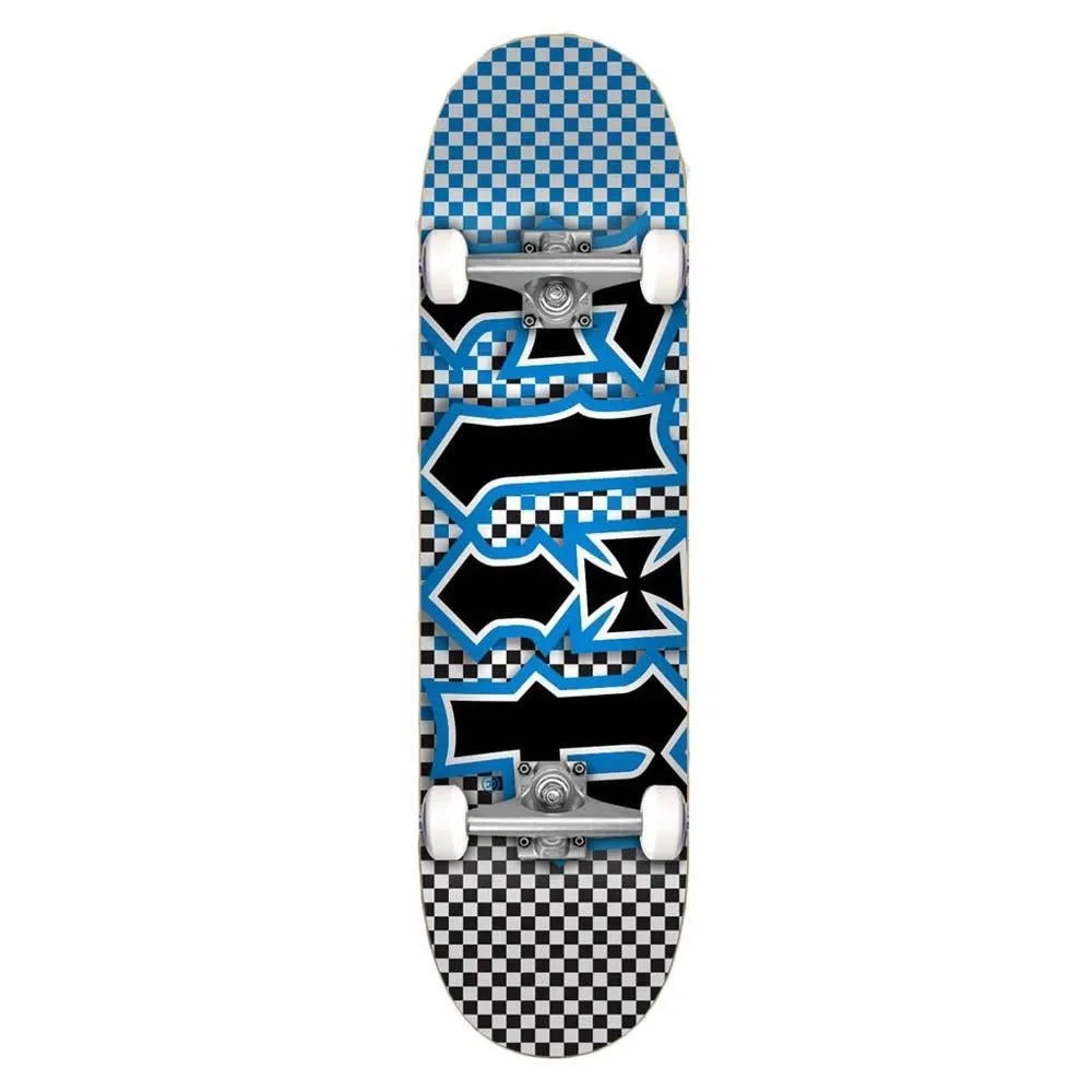 Flip HKD Fast Times Factory Complete Skateboard Blue 7.5