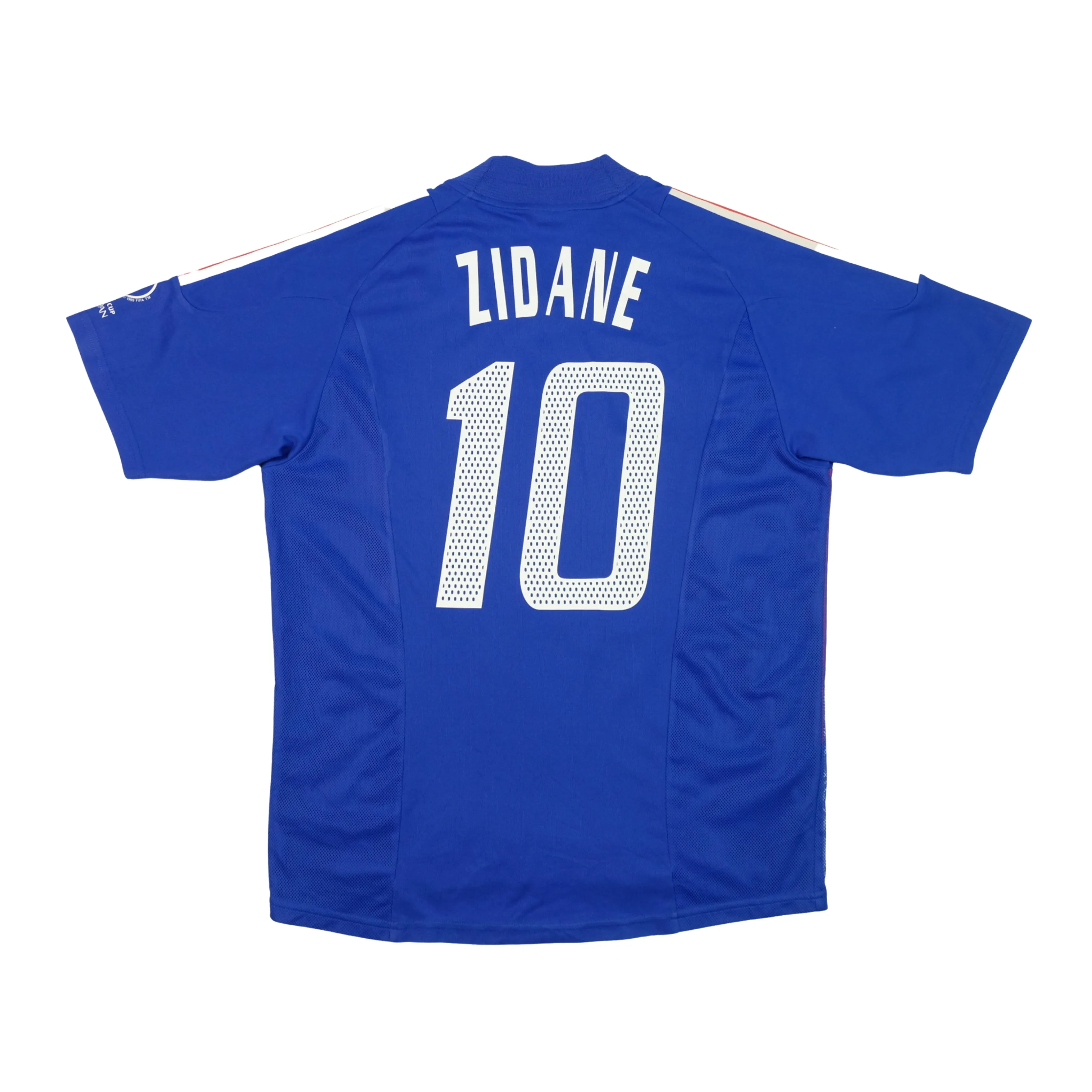 France Original Zidane 2002/2004 Adidas Home Football Shirt Large