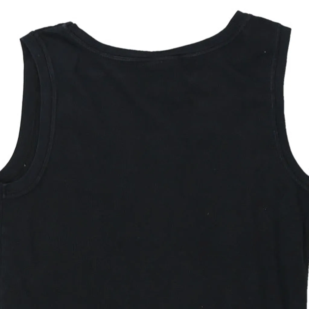 Gaylord, Michigan Harley Davidson Graphic Vest - Large Black Cotton