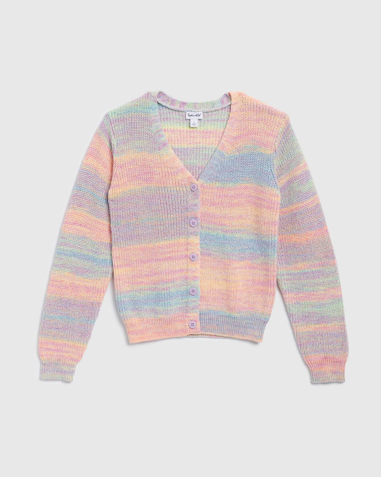 Girls Sunset Marl Cardigan