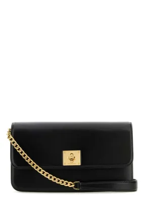 Golden Goose Deluxe Brand Black Leather Gioia Clutch