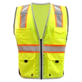 GSS Class 2 Hyper Lite Safety Vest 1703 Lime