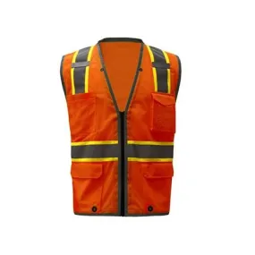 GSS PREMIUM CLASS 2 HYPER LITE VEST 1702 Orange