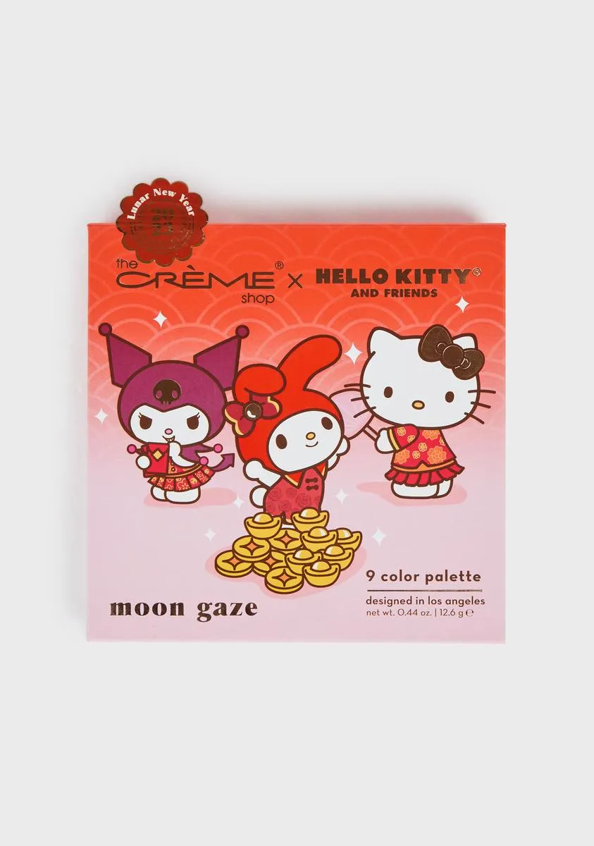 Hello Kitty And Friends Lunar New Year Moon Gaze Eyeshadow Palette-