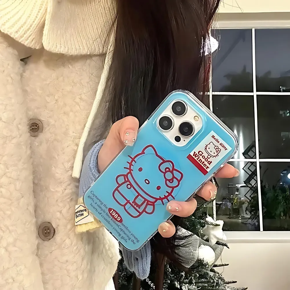 Hello Kitty Case + Red Wallet