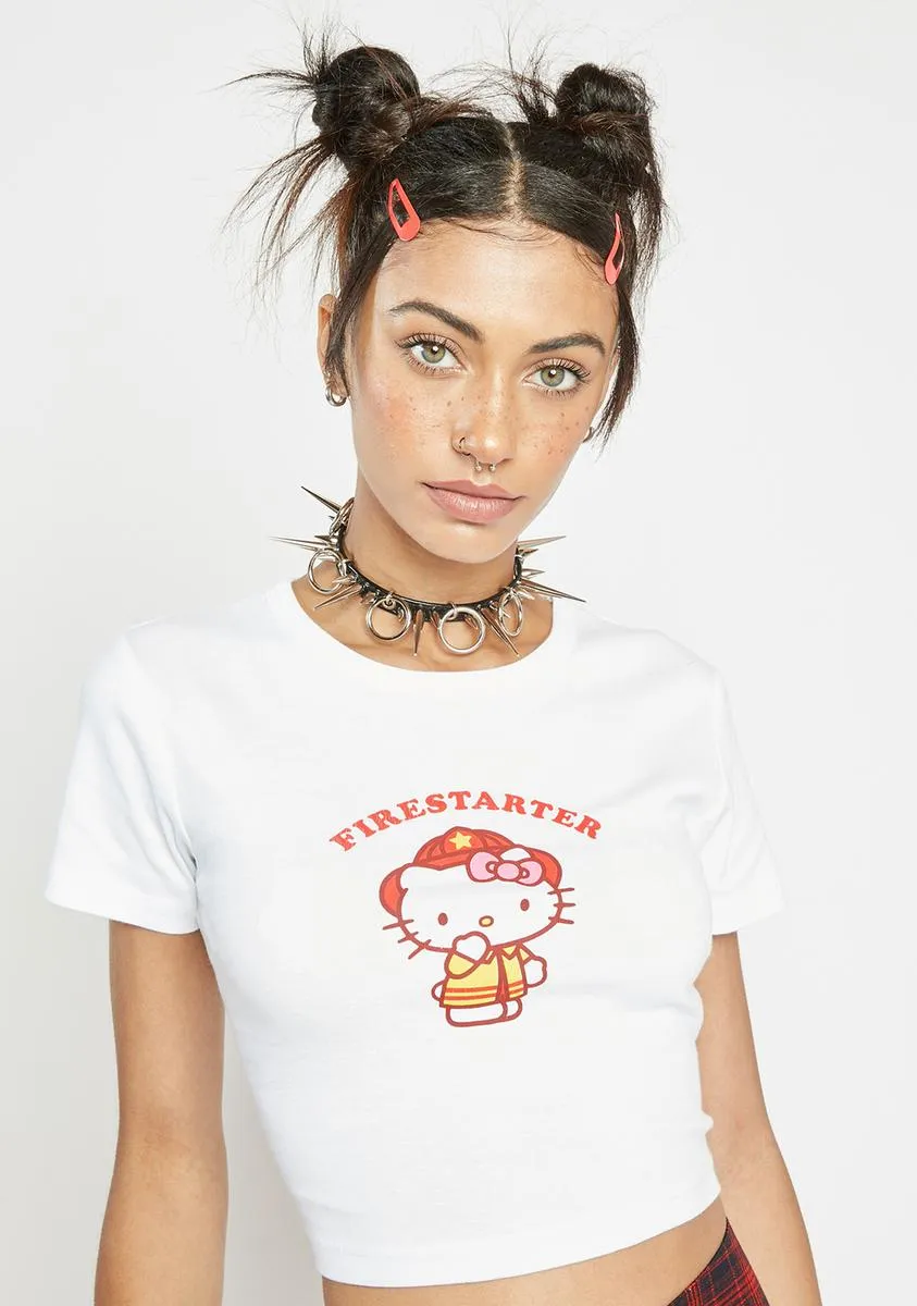 Hello Kitty Firestarter Baby Tee-