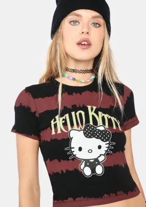 Hello Kitty Tie Dye Baby Tee-