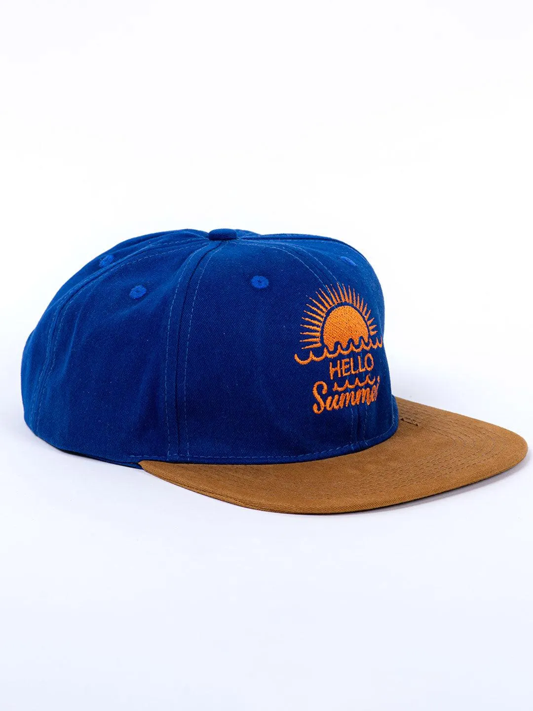 Hello Summer Multi Color Free Size Unisex Baseball Caps