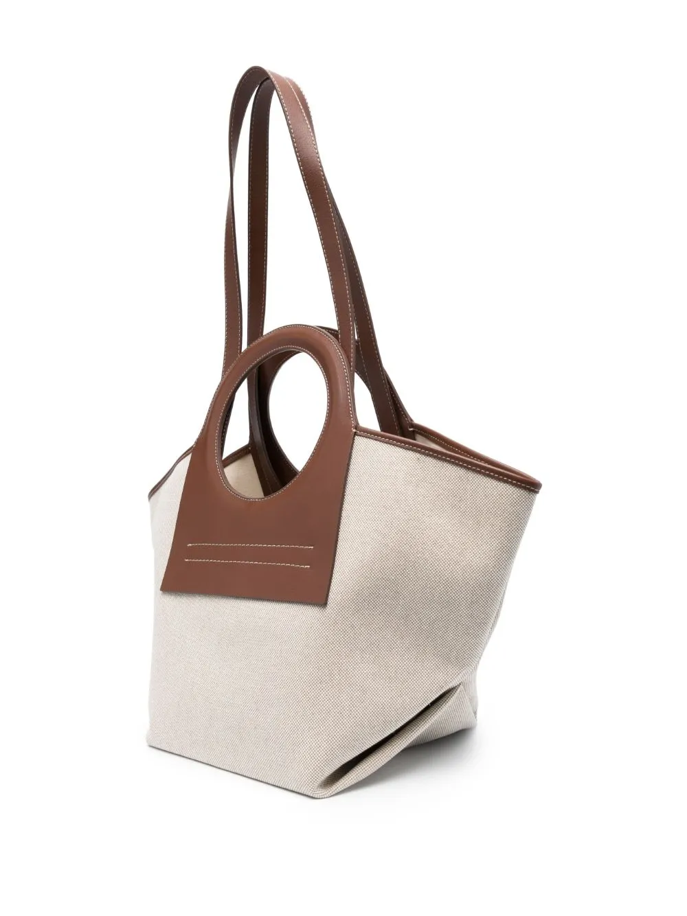 Hereu    Hereu Cala Small Canvas And Leather Tote Bag