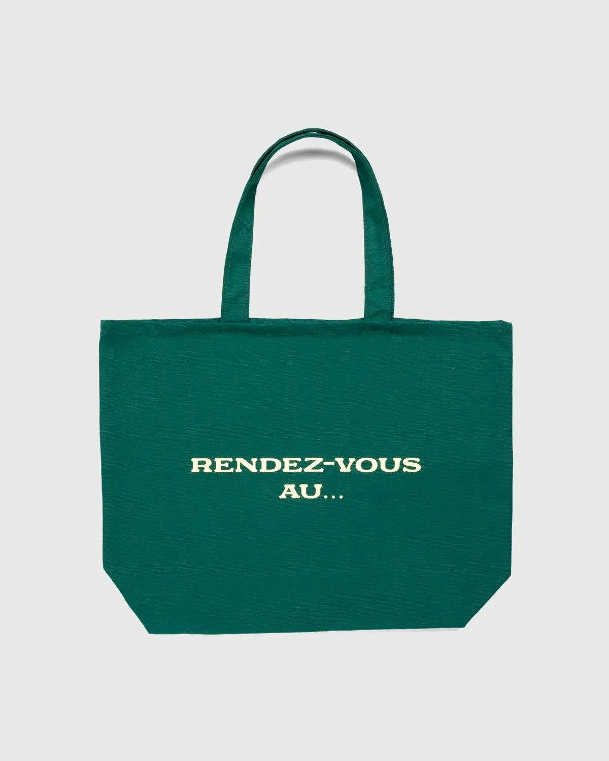 Highsnobiety – Not In Paris 3 x Café De Flore Tote Bag Green | Highsnobiety Shop