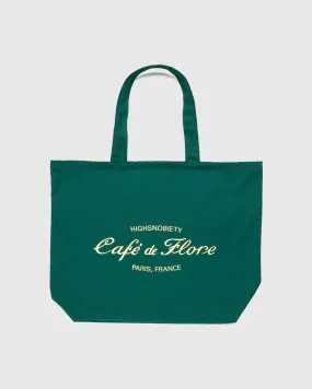 Highsnobiety – Not In Paris 3 x Café De Flore Tote Bag Green | Highsnobiety Shop