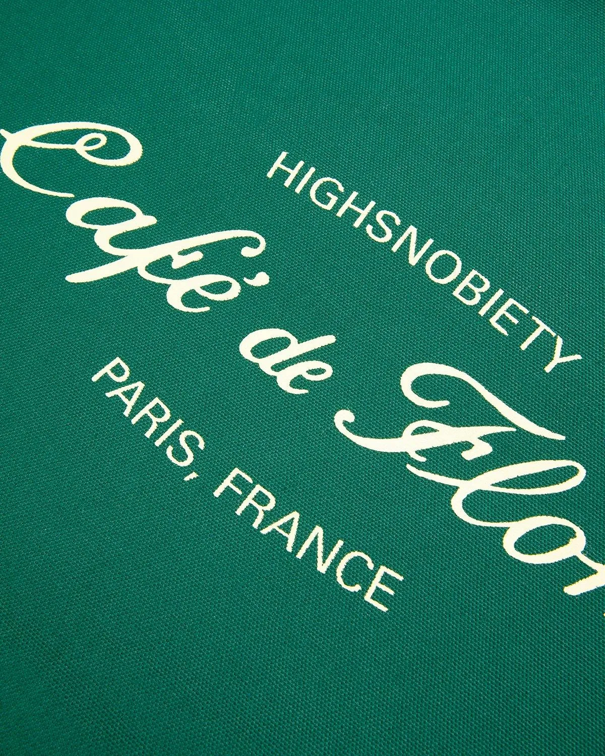 Highsnobiety – Not In Paris 3 x Café De Flore Tote Bag Green | Highsnobiety Shop