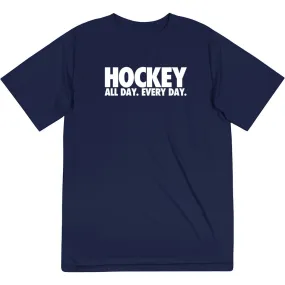 Hockey Short Sleeve Performance Tee - All Day Every Day 