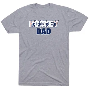 Hockey Short Sleeve T-Shirt - Hockey Dad Life 