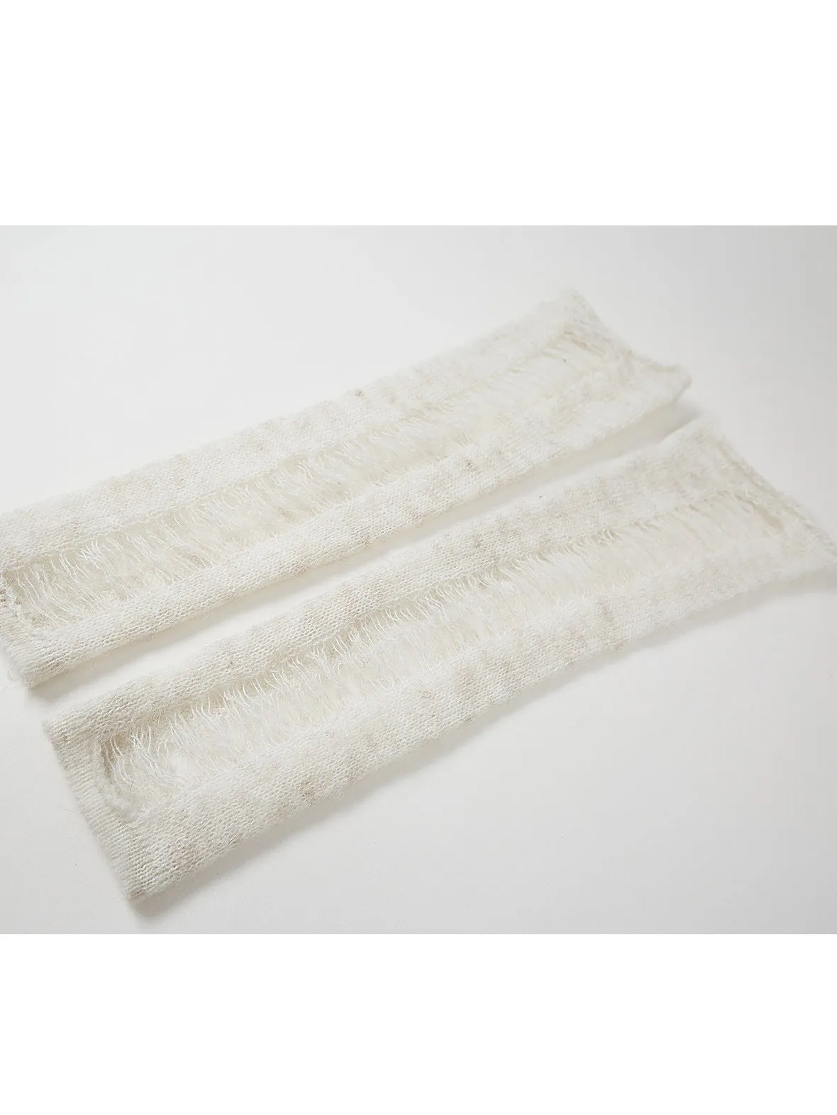 Hollow Knit Vest & Arm Cover