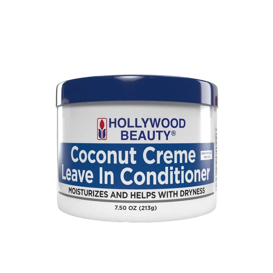 Hollywood Beauty Coconut Leave In Conditioner 7 5Oz