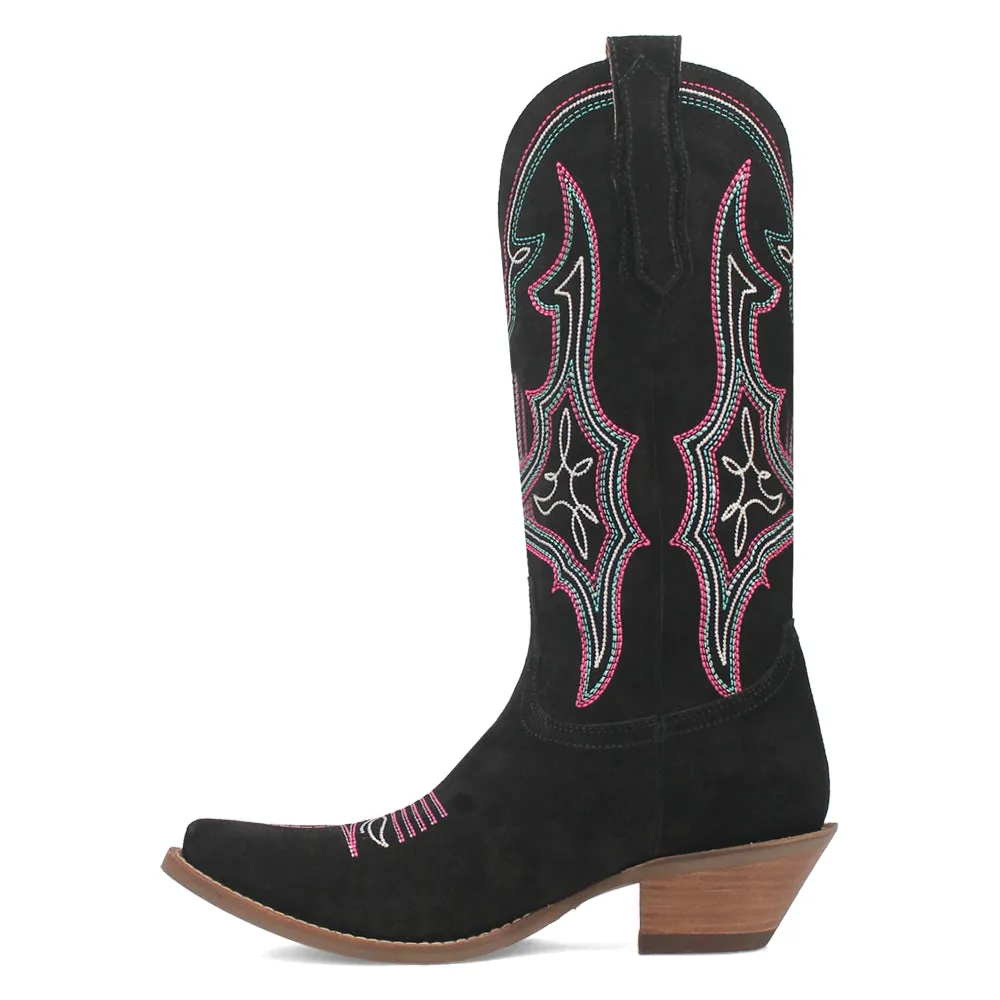 Hot Sauce Embroidered Snip Toe Cowboy Boots