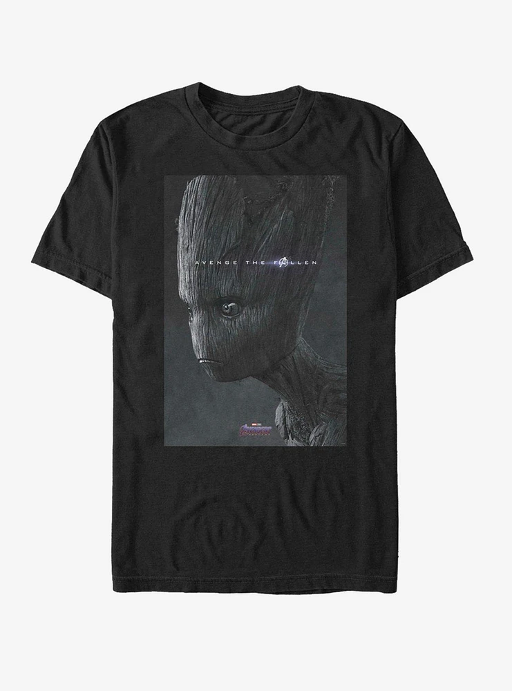 Hot Topic Marvel Avengers Endgame Groot Avenge T-Shirt