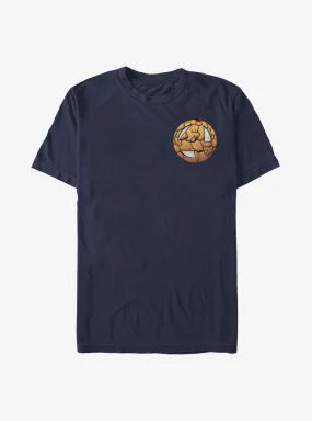 Hot Topic Marvel Fantastic Four Thing Logo T-Shirt