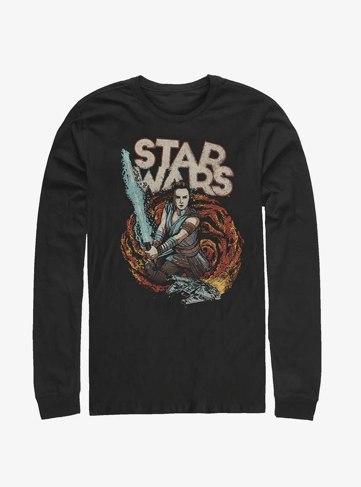 Hot Topic Star Wars Episode IX The Rise Of Skywalker Dark Nines Long-Sleeve T-Shirt