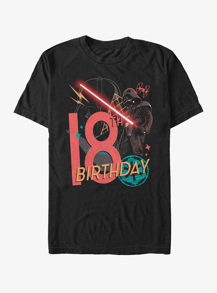 Hot Topic Star Wars Vader 18th B-Day T-Shirt