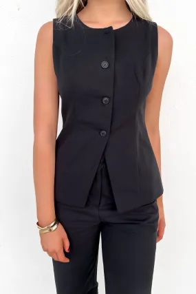 Hugh Vest Black