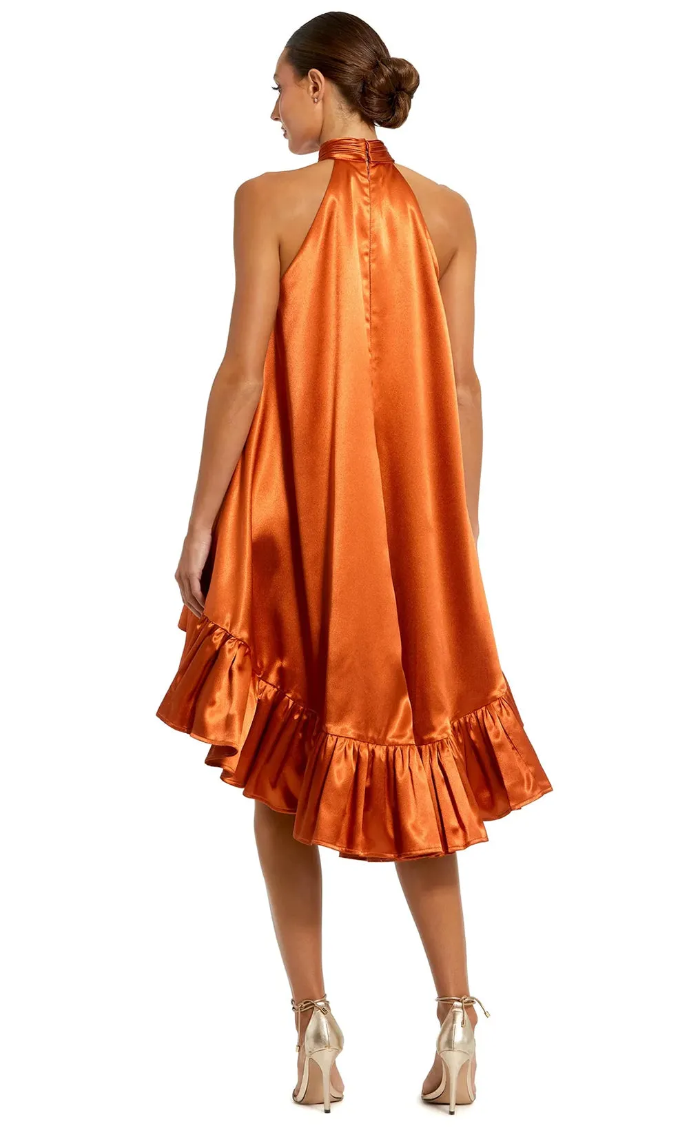 Ieena Duggal 20711 - Halter Cutout Mini Dress