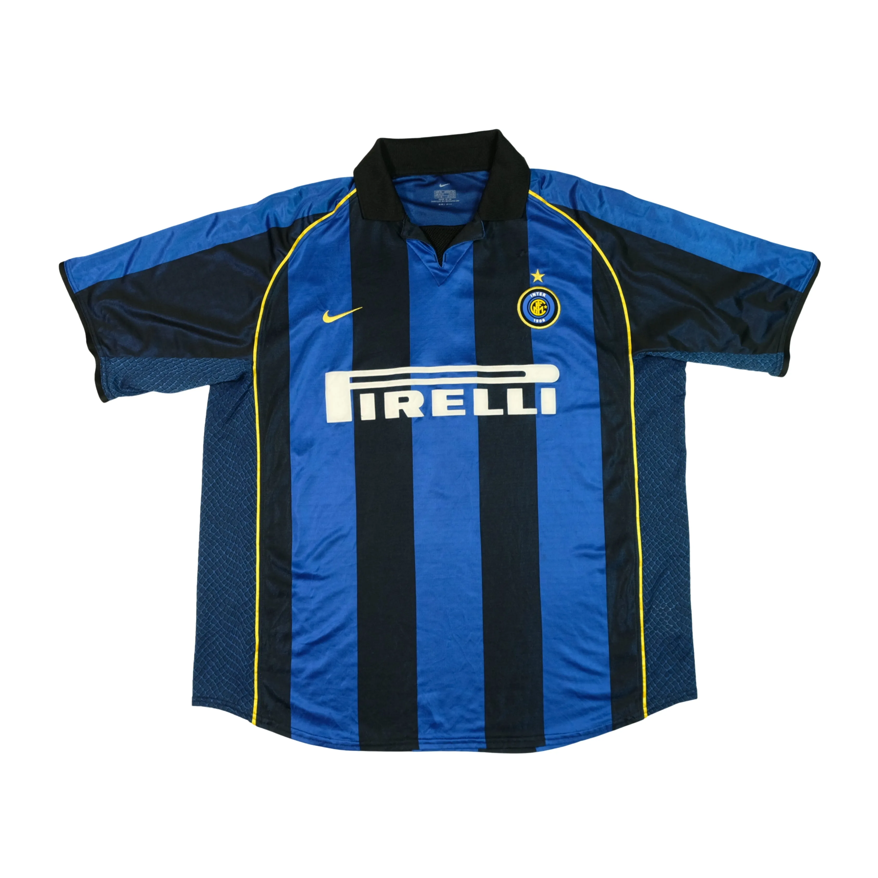 Inter Milan Italy Ronaldo 9 Nike Original 2001/2002 Home Football Shirt Large/XL